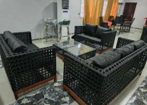 Black Settee