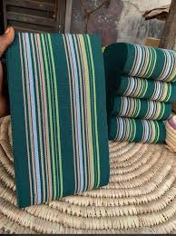 Green Strand Aso Oke